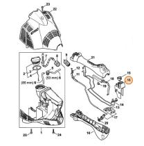 STIHL 41447915400 - Soporte palanca de acelerador STIHL