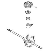 STIHL 63646400100 - Conjunto de transmisión completa cortacésped STIHL y VIKING