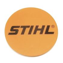 STIHL 00009671500 - Placa de emblema del arrancador máquina STIHL