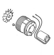 STIHL 45236000204 - Conjunto de motor eléctrico soplador de batería STIHL