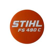 STIHL 41489671506 - Placa de modelo para arrancador desbrozadora STIHL